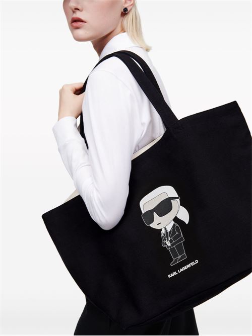 Borsa donna tote Ikonik Karl Lagerfeld | A1W50079999